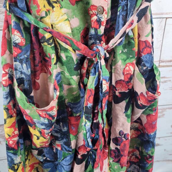 TYSA Floral French Market Playsuit Jumpsuit  Romper Dress 0/1 - Picture 4 of 8